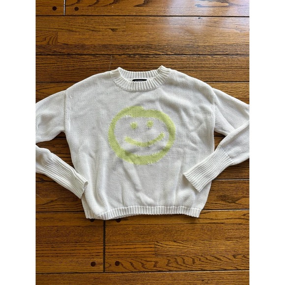 525 America Sweaters - 525 America Smiley Sweater Size M